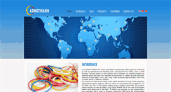 Desktop Screenshot of longthanhrubber.com